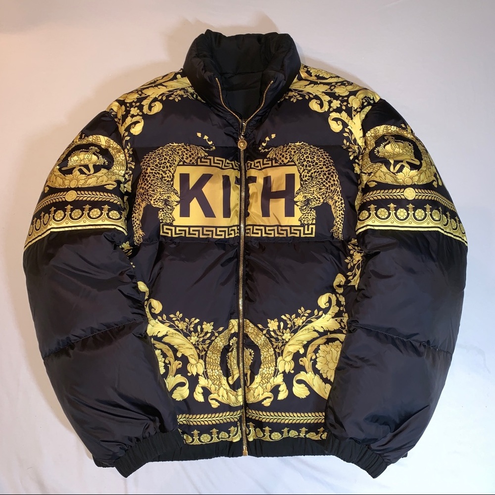Kith x Versace Reversible Down Puffer Jacket - Picture 3 of 8